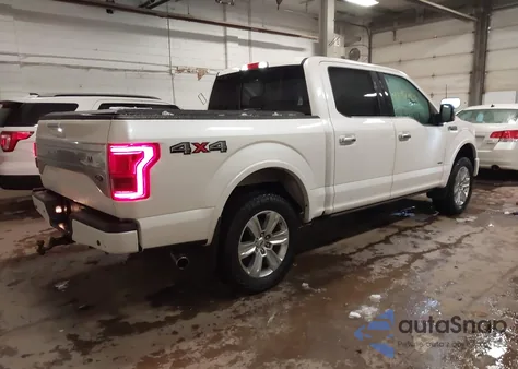 2017 Ford F-150 Platinum from USA, damaged, VIN 1FTEW1EG6HFA98346